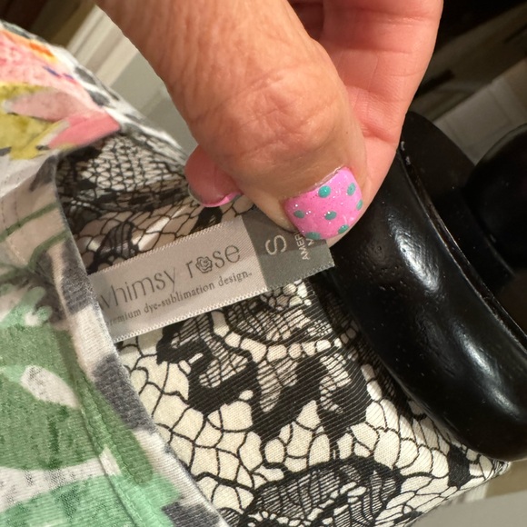 Whimsy Rose Spring Leopard S/S Tee - Picture 5 of 7